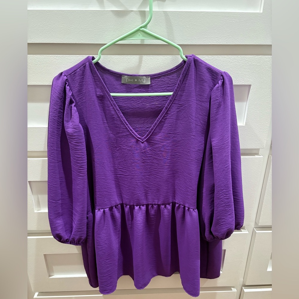 Purple Women's Top